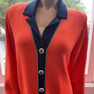 St. John Evening by Marie Gray vintage sweater blazer with matching skirt!